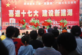 喜迎十七大，建設(shè)新建湖——縣文化館廣場文化活動(dòng)助力文化藝術(shù)交流